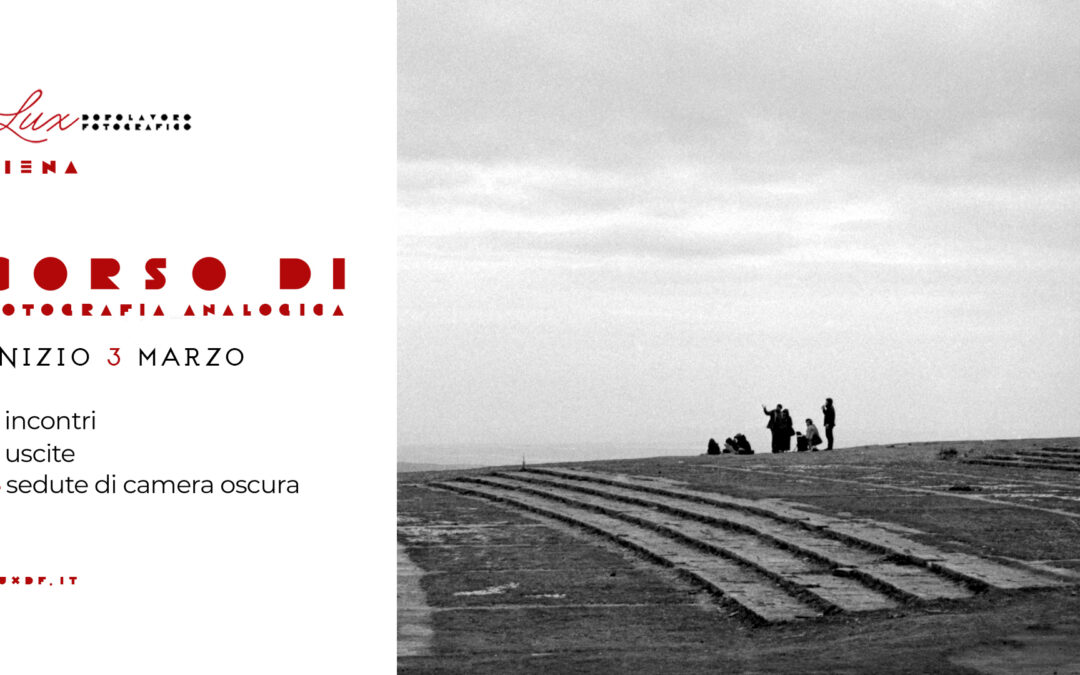 CORSO DI FOTOGRAFIA ANALOGICA (marzo – maggio ’26)